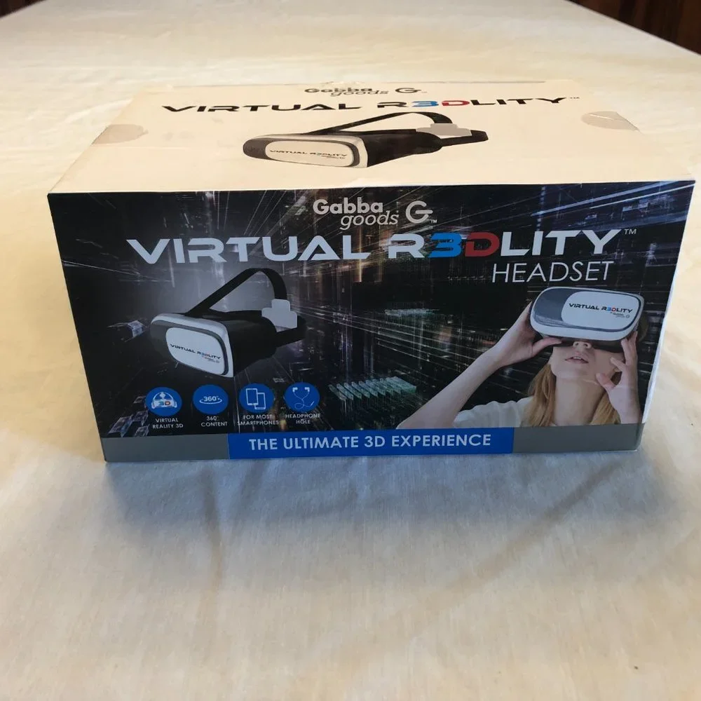 GABBA GOODS VIRTUAL R3DLITY VR 3D FOR MOST SMARTPHONES